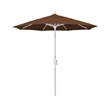 California Umbrella 7.5' Patio Umbrella in Pacifica Mocha/Matted White