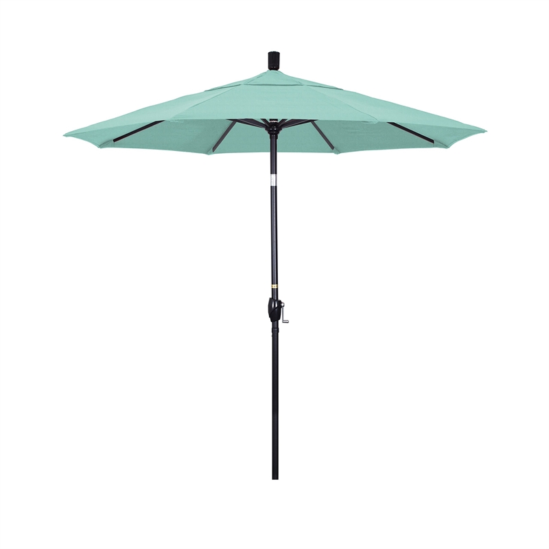 California Umbrella 7.5' Patio Umbrella in Spectrum Mist