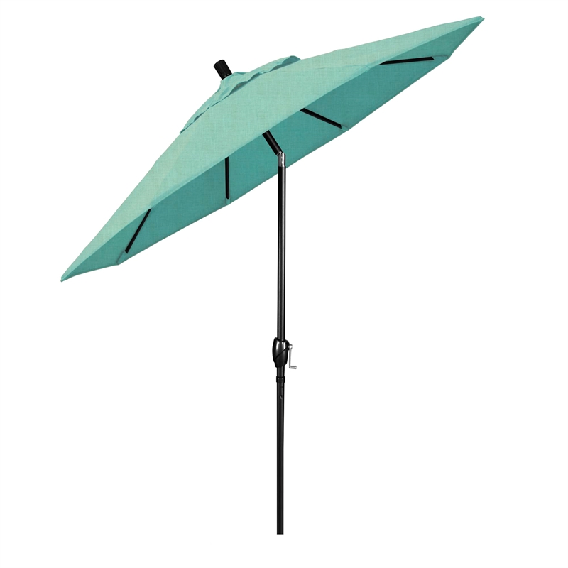 California Umbrella 7.5' Patio Umbrella in Spectrum Mist