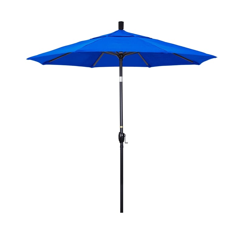 California Umbrella 7.5' Patio Umbrella in Pacific Blue