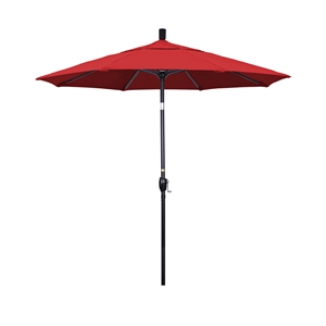 California Umbrella 7.5' Patio Umbrella in Jockey Red