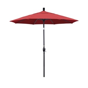 California Umbrella 7.5' Patio Umbrella in Henna