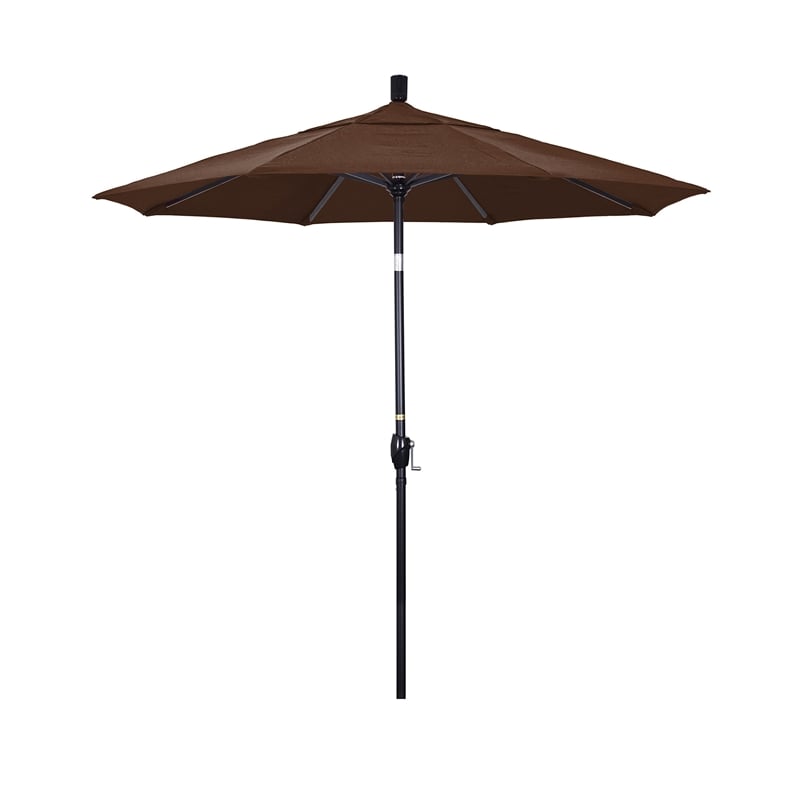 California Umbrella 7.5' Patio Umbrella in Bay Brown