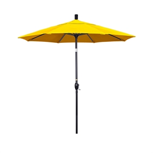 California Umbrella 7.5' Patio Umbrella in Sunflower Yellow