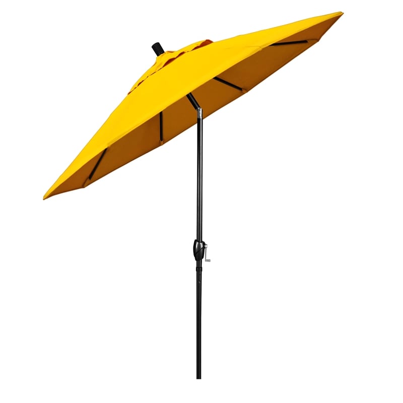 California Umbrella 7.5' Patio Umbrella in Sunflower Yellow