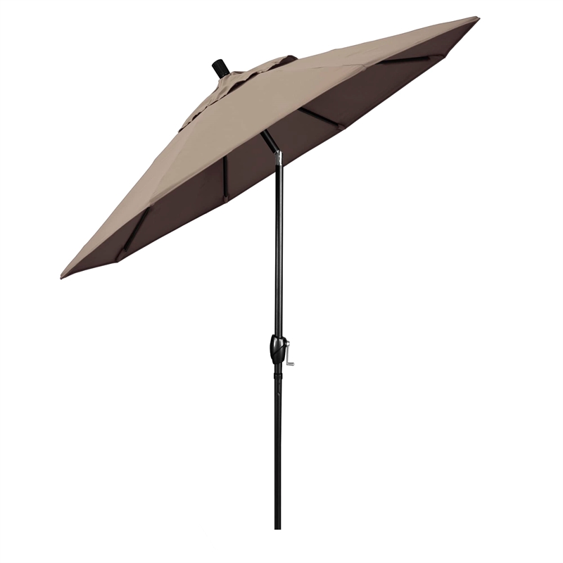 California Umbrella 7.5' Patio Umbrella in Taupe
