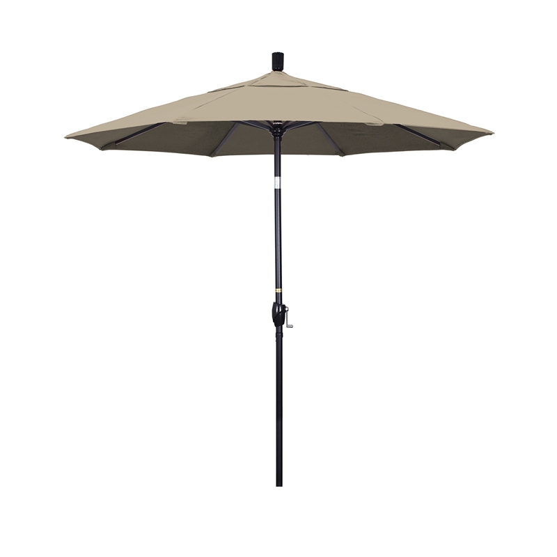 California Umbrella 7.5' Patio Umbrella in Taupe