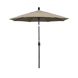 California Umbrella 7.5' Patio Umbrella in Taupe