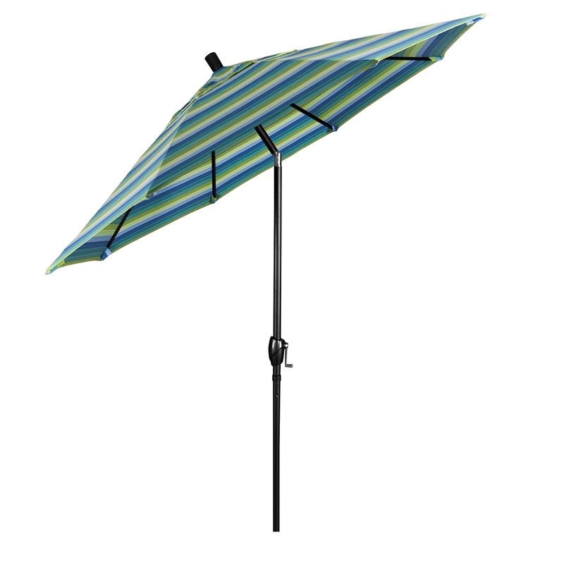 California Umbrella 7.5' Patio Umbrella in Seville Seaside