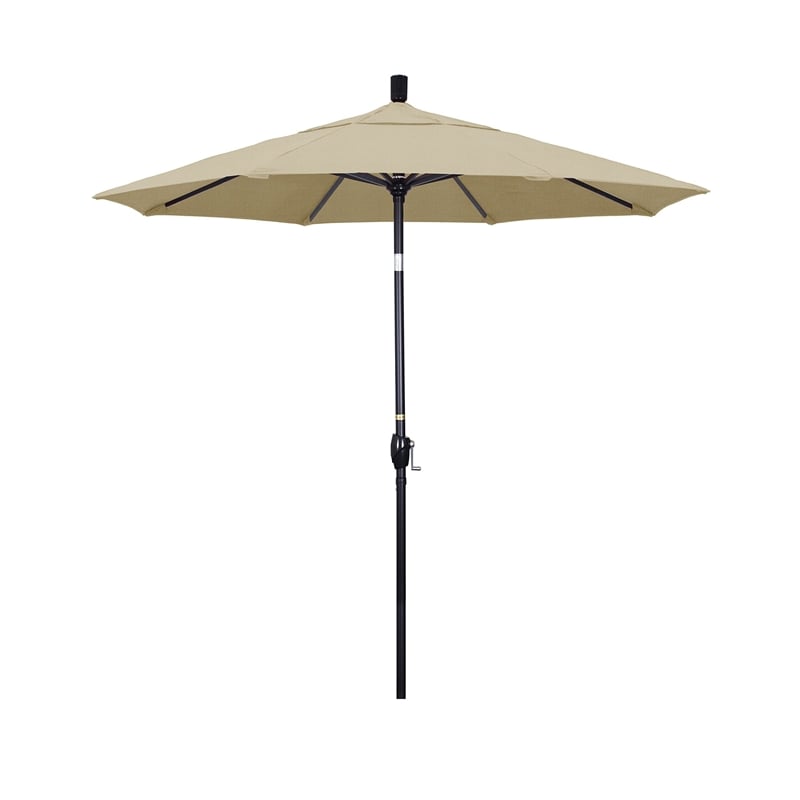 California Umbrella 7.5' Patio Umbrella in Linen Sesame