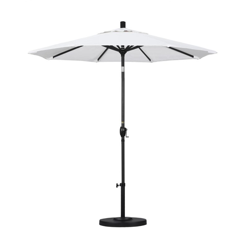 California Umbrella 7.5' Patio Umbrella in White
