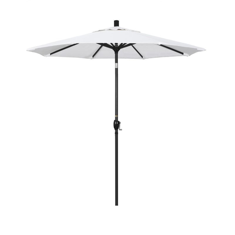 California Umbrella 7.5' Patio Umbrella in White