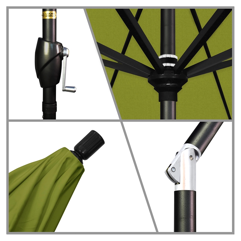 California Umbrella 7.5' Patio Umbrella in Kiwi