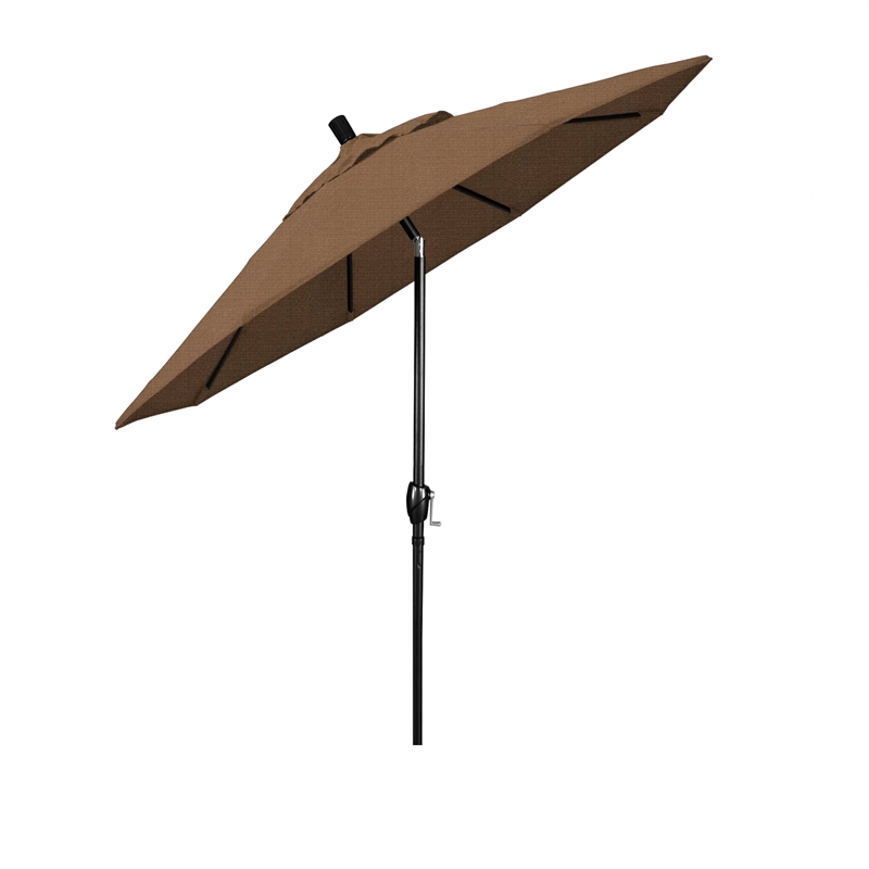 California Umbrella 7.5' Patio Umbrella in Woven Sesame