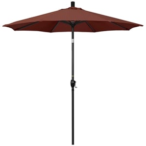 California Umbrella 7.5' Aluminum Pole Patio Umbrella in Terrace Adobe