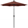 California Umbrella 7.5' Aluminum Pole Patio Umbrella in Terrace Adobe