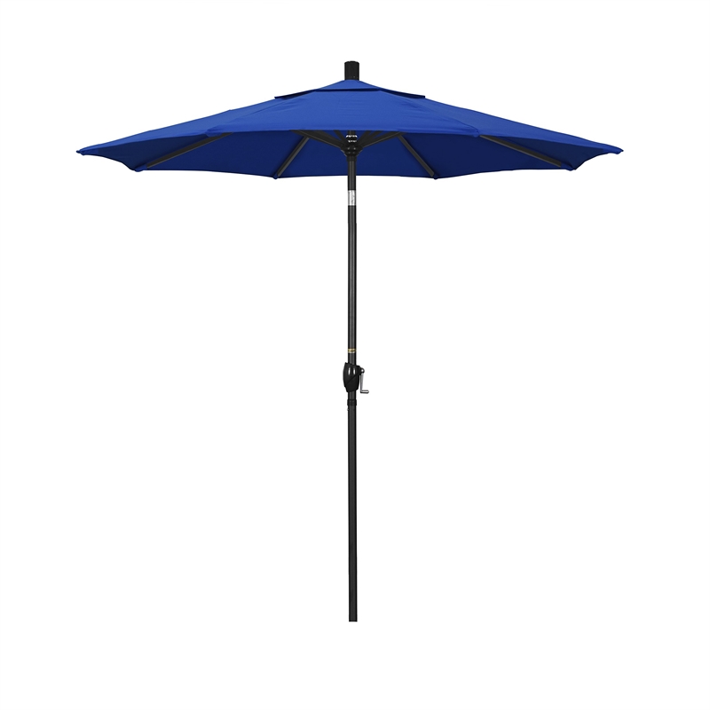 California Umbrella 7.5' Patio Umbrella in Pacific Blue