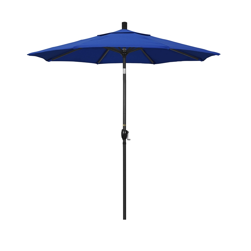 California Umbrella 7.5' Patio Umbrella in Pacific Blue