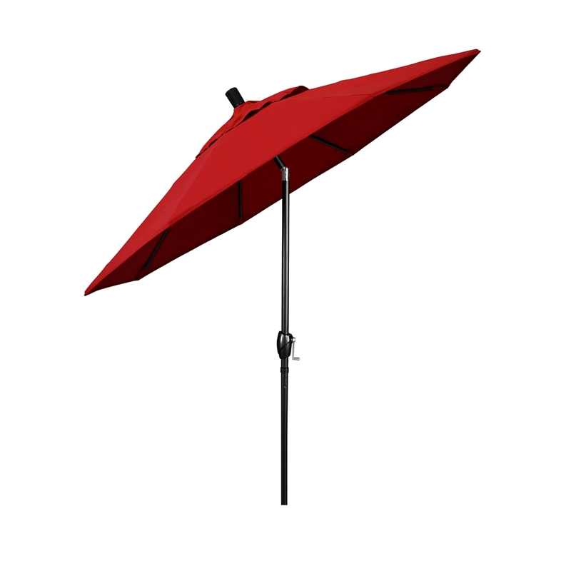 California Umbrella 7.5' Patio Umbrella in Red