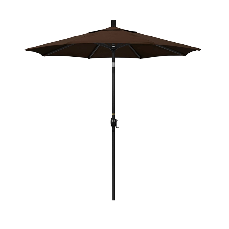 California Umbrella 7.5' Patio Umbrella in Mocha