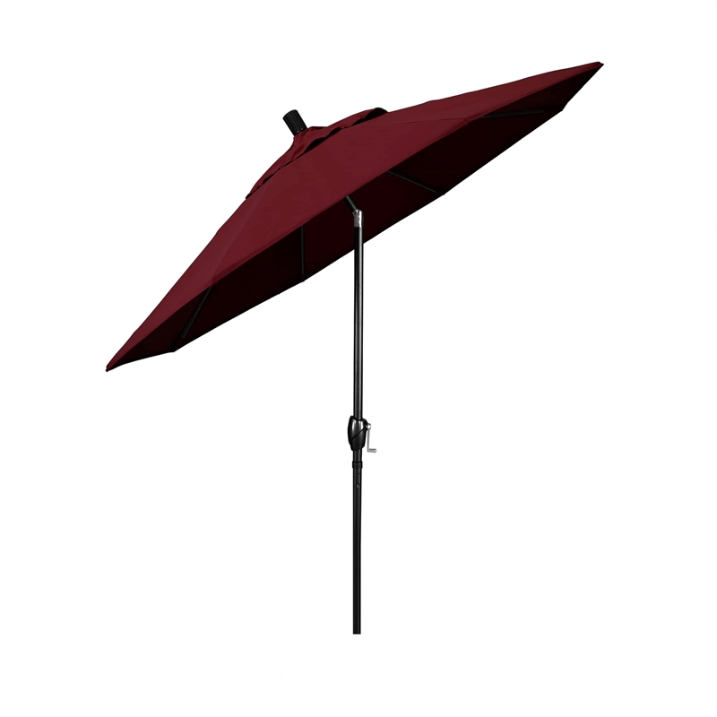 California Umbrella 7.5' Patio Umbrella in Burgundy