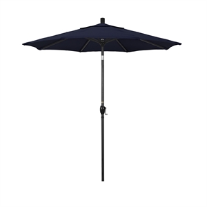 California Umbrella 7.5' Patio Umbrella in Navy Blue