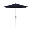 California Umbrella 7.5' Patio Umbrella in Navy Blue