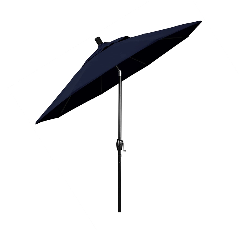 California Umbrella 7.5' Patio Umbrella in Navy Blue