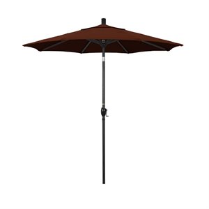 California Umbrella 7.5' Patio Umbrella in Brick