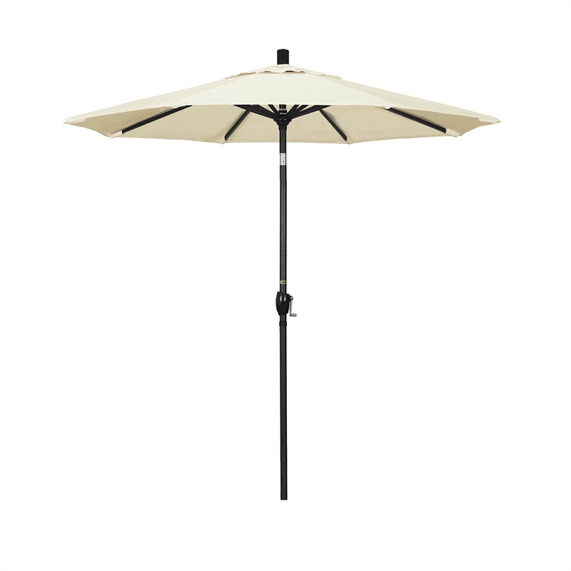 California Umbrella 7.5' Patio Umbrella in Canvas