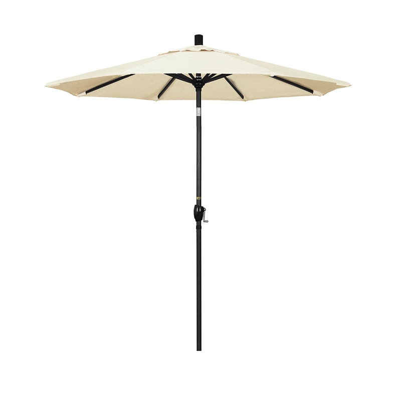 California Umbrella 7.5' Patio Umbrella in Canvas