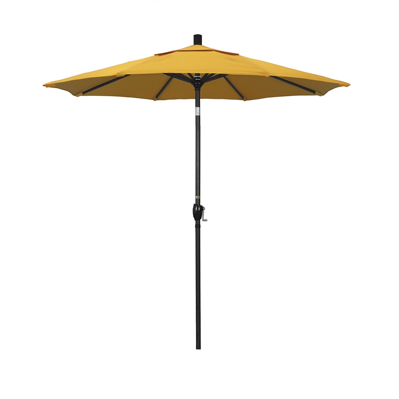 California Umbrella 7.5' Patio Umbrella in Yellow
