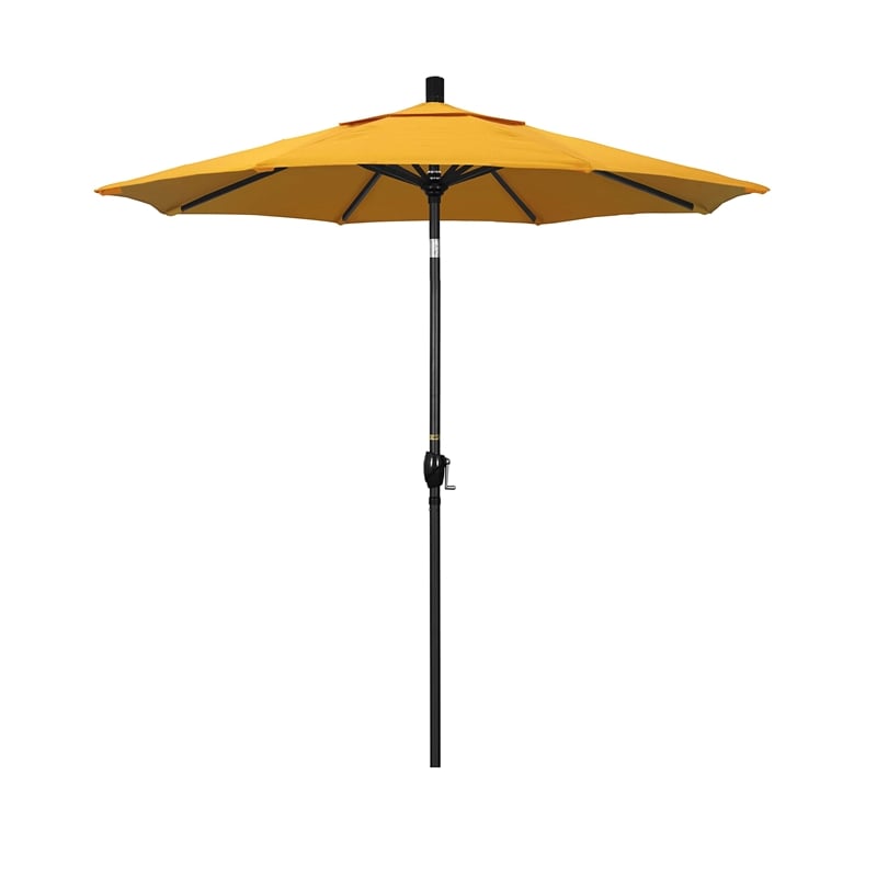 California Umbrella 7.5' Patio Umbrella in Yellow