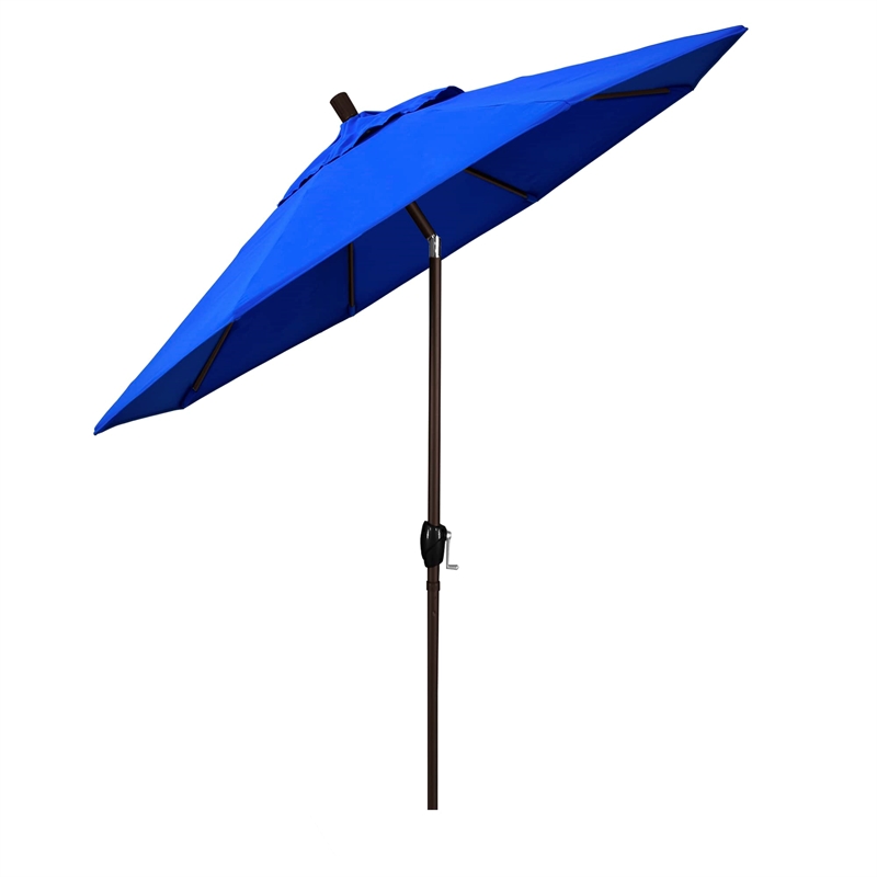 California Umbrella 9' Patio Umbrella in Pacific Blue