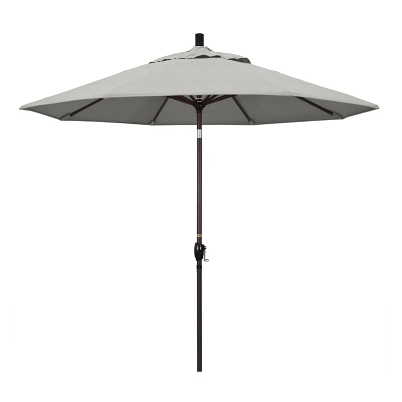 California Umbrella 9' Patio Umbrella in Granite