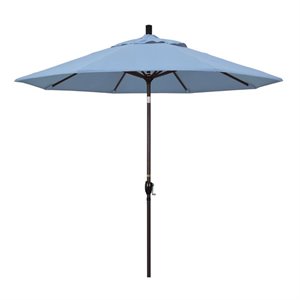 9' aluminum market umbrella push tilt gspt908117