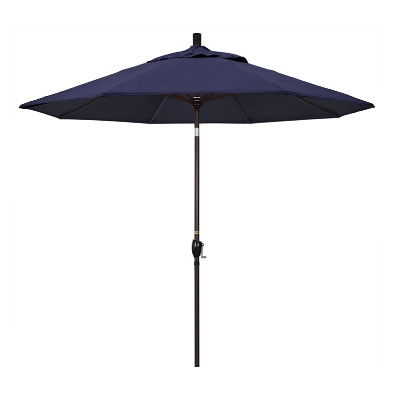 California Umbrella 9' Patio Umbrella in Navy