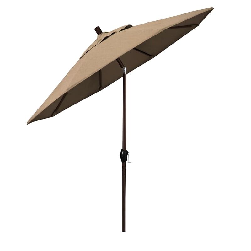 California Umbrella 9' Patio Umbrella in Heather Beige