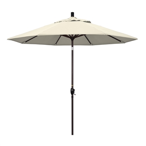 California Umbrella 9' Patio Umbrella in Antique Beige