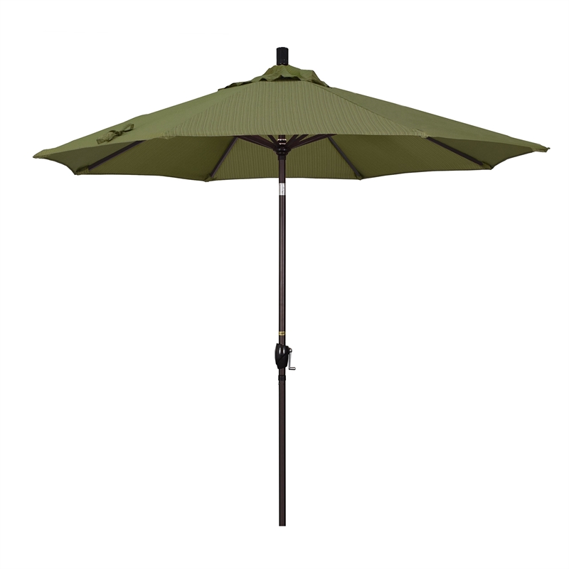 California Umbrella 9' Patio Umbrella in Terrace Fern