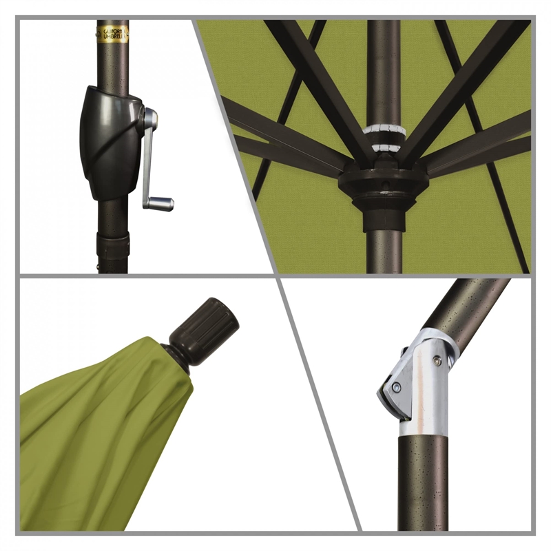 California Umbrella 9' Patio Umbrella in Ginkgo