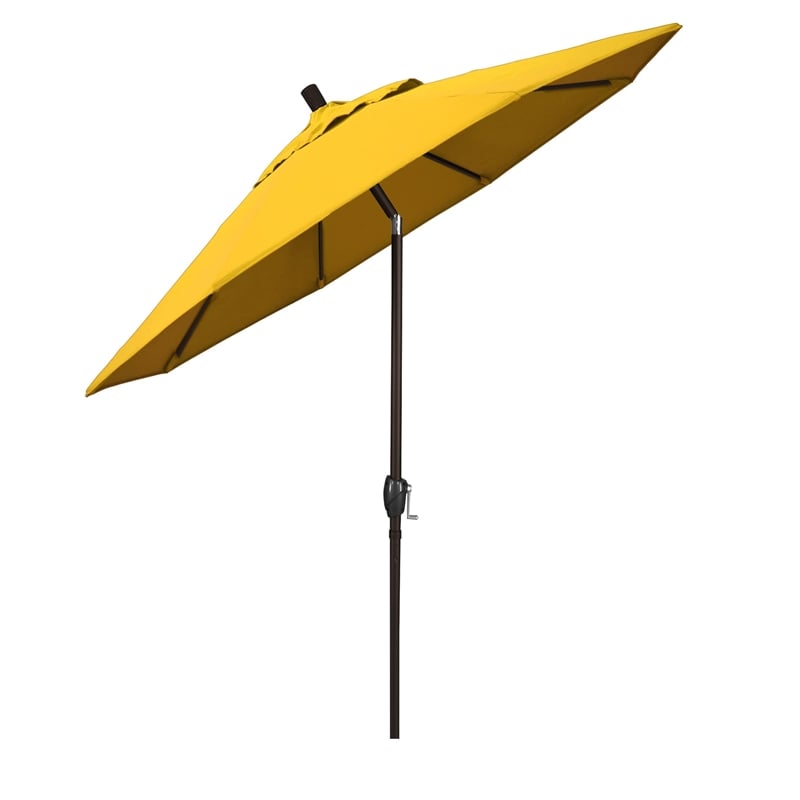 California Umbrella 9' Patio Umbrella in Yellow