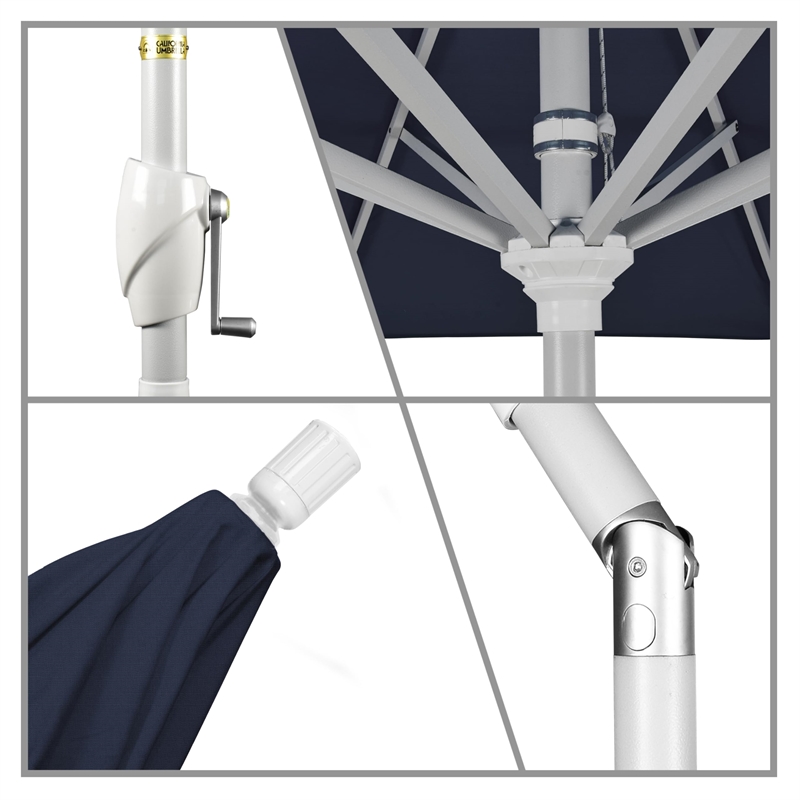 California Umbrella 9' Patio Umbrella in Spectrum Indigo