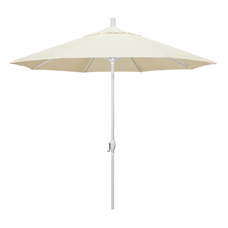 California Umbrella 9' Patio Umbrella in Canvas