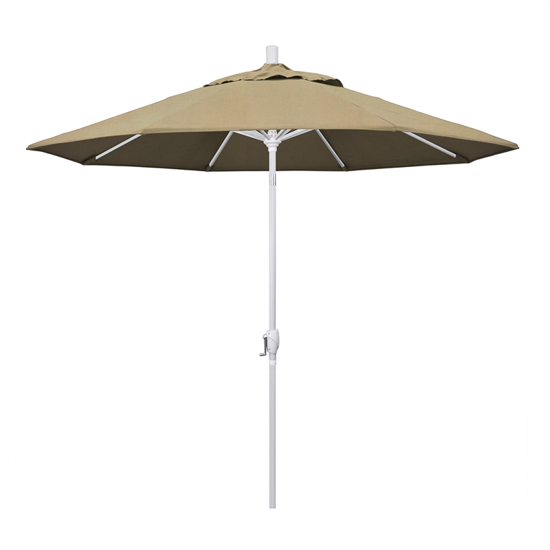 California Umbrella 9' Patio Umbrella in Heather Beige