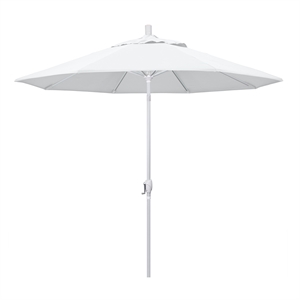 California Umbrella 9' Patio Umbrella in White