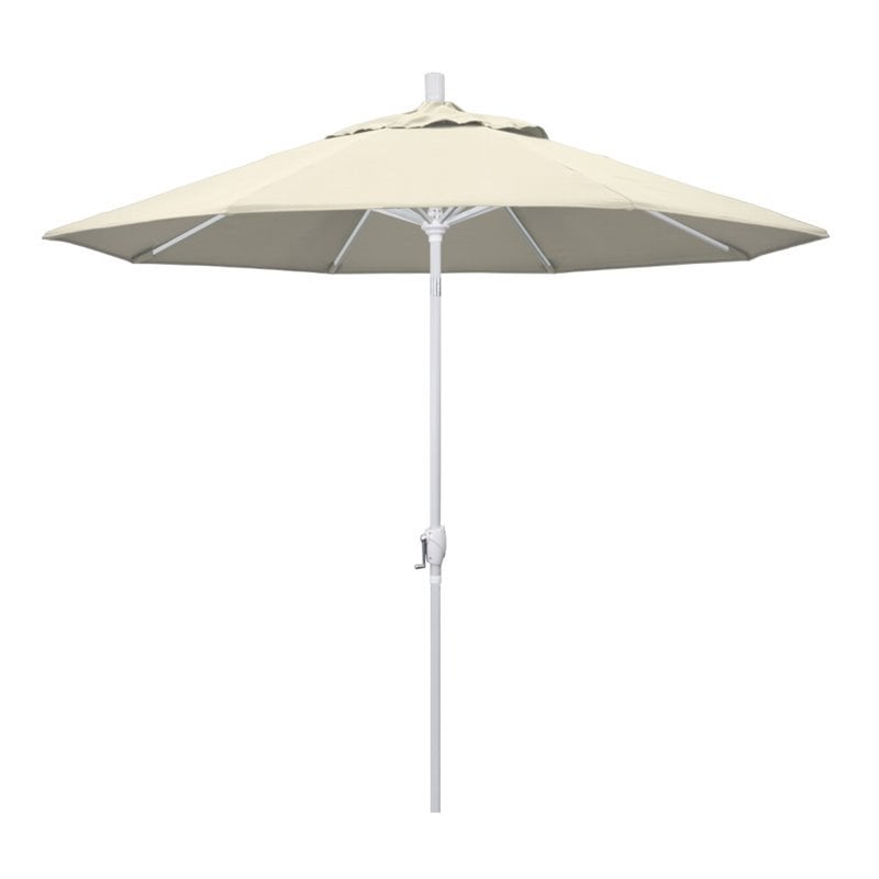 California Umbrella 9' Patio Umbrella in Antique Beige