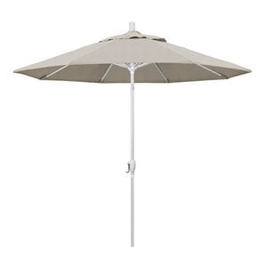California Umbrella 9' Patio Umbrella in Woven Granite