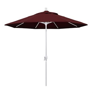California Umbrella 9' Patio Umbrella in Burgundy