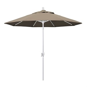 California Umbrella 9' Patio Umbrella in Taupe